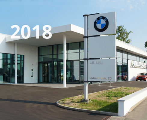 Neubau des BMW Autohauses in Schwandorf